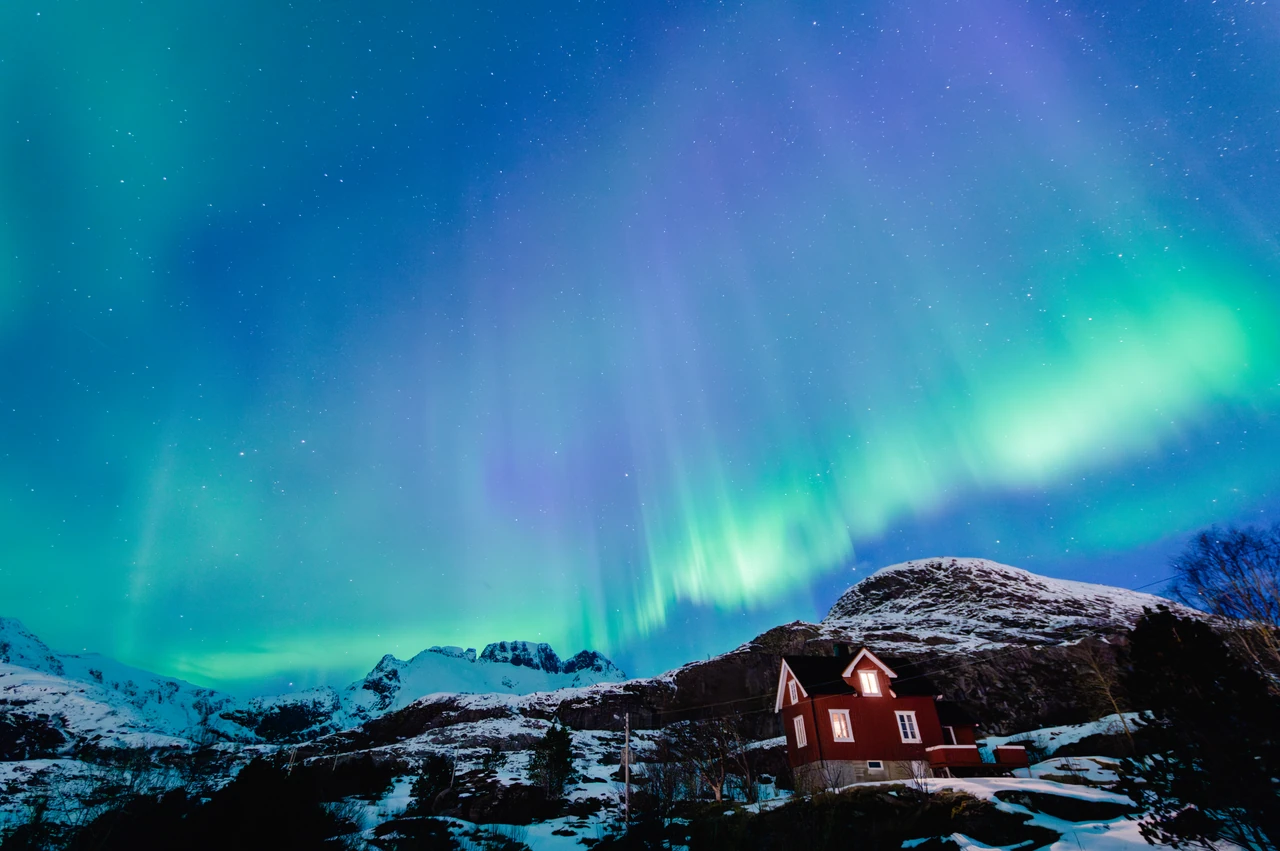 The green-domed house, Norway