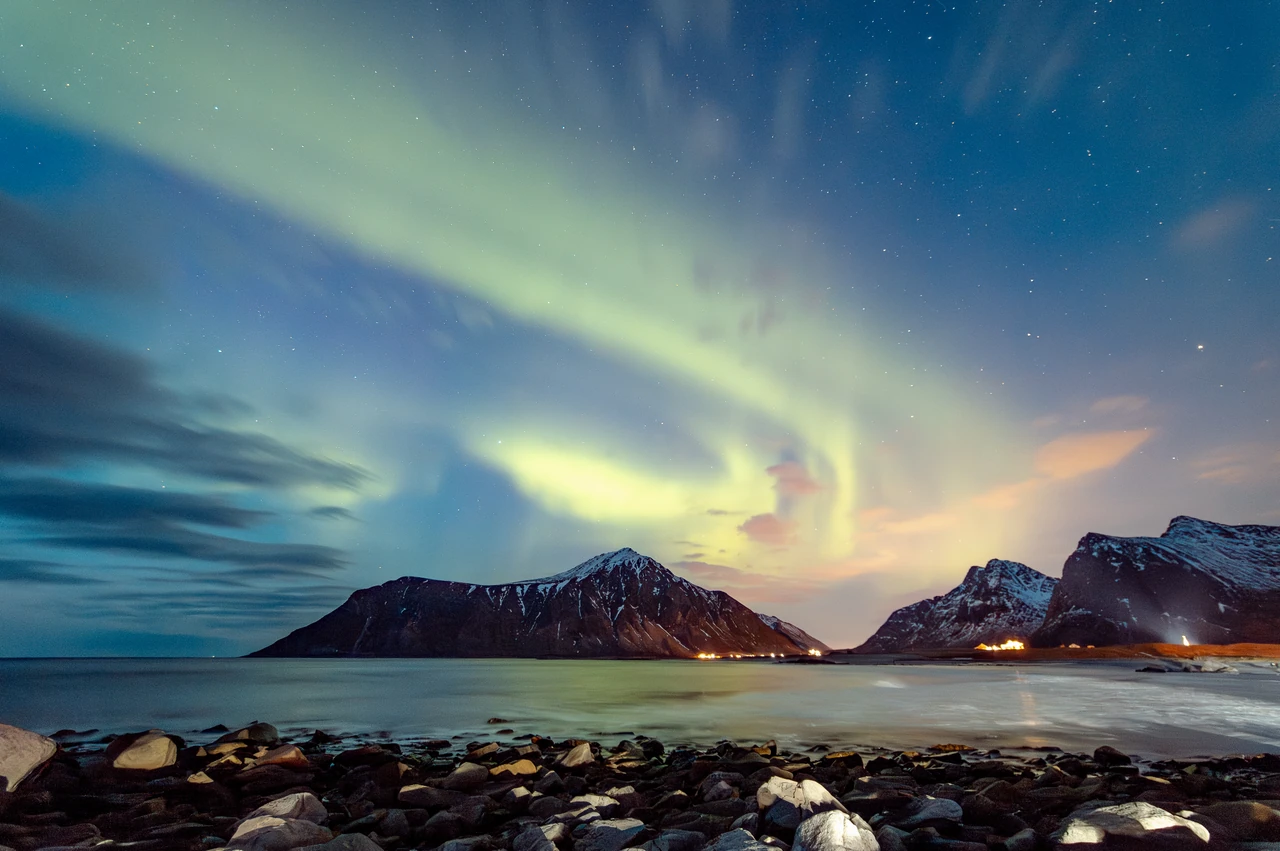 Beach view, Norway