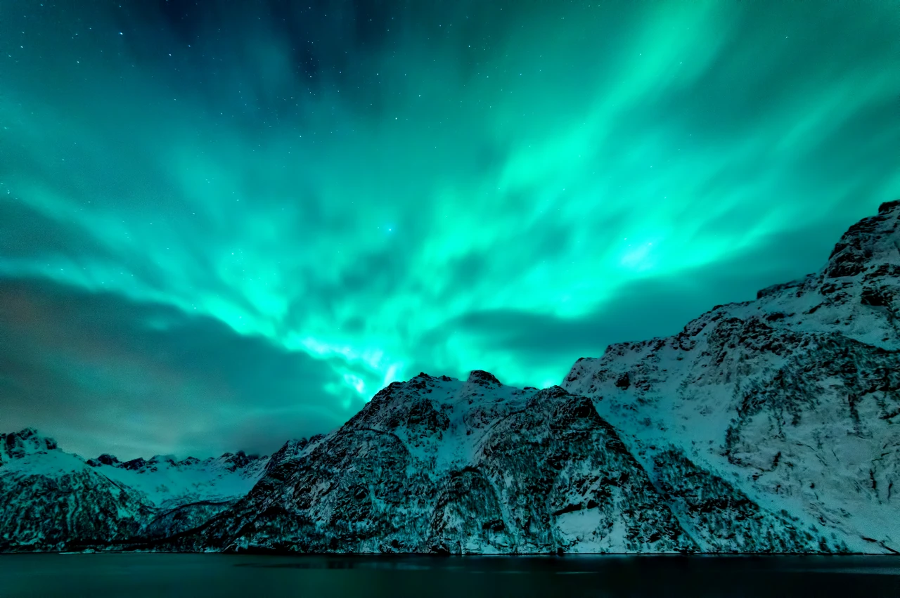 Behind the clouds, Norway